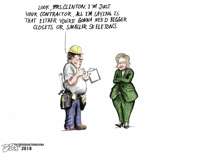 Bigger closets or smaller skeletons