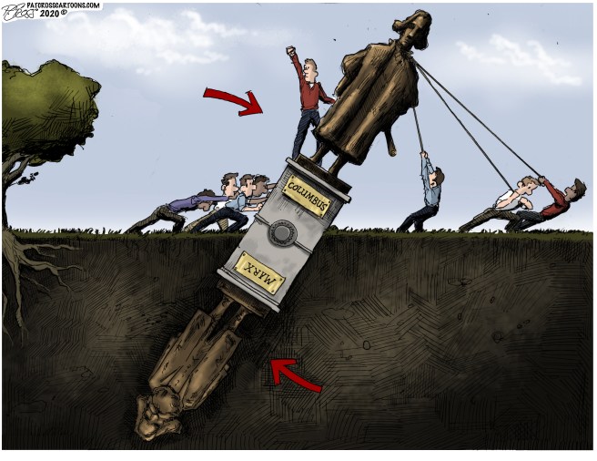 Columbust Down Marx Up