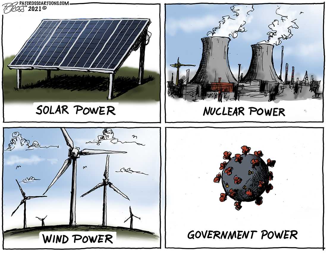 Types Of Power | Pat Cross Cartoons